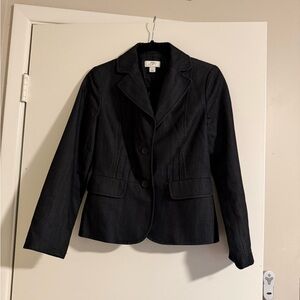 LOFT Women's Elegant Black Suit Jacket